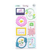 Pinkfresh Studio - Noteworthy Collection - Stickers - Puffy Frames