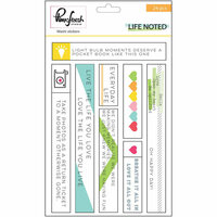 Pinkfresh Studio - Life Noted Collection - Washi Stickers