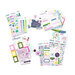 Pinkfresh Studio - Noteworthy Collection - Puffy Stickers - Alpha