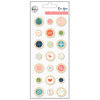 Pinkfresh Studio - Be You Collection - Wood Epoxy Buttons
