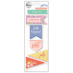 Pinkfresh Studio - Joyful Day Collection - Fabric Stickers - Banners
