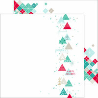 Pinkfresh Studio - Christmas Wishes Collection - 12 x 12 Double Sided Paper - Falalalala