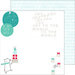 Pinkfresh Studio - Christmas Wishes Collection - 12 x 12 Double Sided Paper - Joy to the World