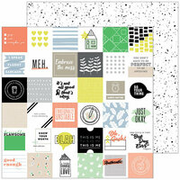 Pinkfresh Studio - A Case of the Blahs Collection - 12 x 12 Double Sided Paper - Messy