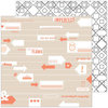 Pinkfresh Studio - A Case of the Blahs Collection - 12 x 12 Double Sided Paper - Imperfect
