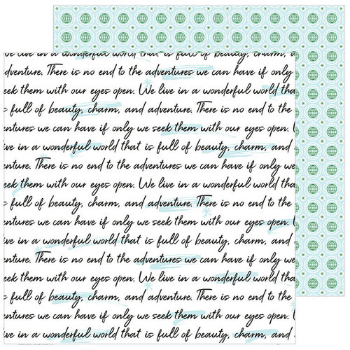 Pinkfresh Studio - Out and About Collection - 12 x 12 Double Sided Paper - Adventure