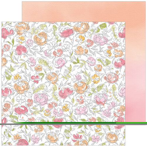 Pinkfresh Studio - Celebrate Collection - 12 x 12 Double Sided Paper - Progress