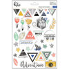 Pinkfresh Studio - Escape the Ordinary Collection - Puffy Stickers