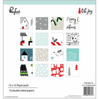 Pinkfresh Studio - Oh Joy Collection - Christmas - 12 x 12 Paper Pack