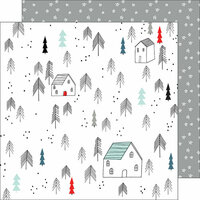 Pinkfresh Studio - Oh Joy Collection - Christmas - 12 x 12 Double Sided Paper - Winter Wonderland