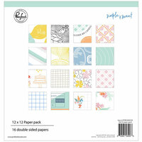 Pinkfresh Studio - Simple and Sweet Collection - 12 x 12 Paper Pack