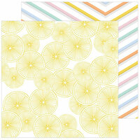 Pinkfresh Studio - Simple and Sweet Collection - 12 x 12 Double Sided Paper - Good Things
