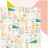 Pinkfresh Studio - Office Hours Collection - 12 x 12 Double Sided Paper - Inspiration
