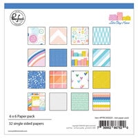 Pinkfresh Studio - Let's Stay Home Collection - 6 x 6 Collection Paper Pack