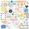 Pinkfresh Studio - Simple and Sweet Collection - Ephemera with Foil Accents