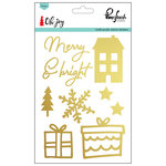 Pinkfresh Studio - Oh Joy Collection - Christmas - Acrylic Mirror Stickers