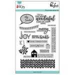 Pinkfresh Studio - Oh Joy Collection - Christmas - Clear Acrylic Stamps