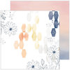 Pinkfresh Studio - Indigo Hills 2 Collection - 12 x 12 Double Sided Paper - Ridge