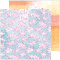 Pinkfresh Studio - Just A Little Lovely Collection - 12 x 12 Double Sided Paper - New Thoughts