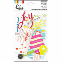 Pinkfresh Studio - The Mix No 1 Collection - Die Cut Cardstock Pieces