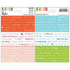 Pinkfresh Studio - The Mix No 1 Collection - Cardstock Stickers - Phrases