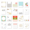 Pinkfresh Studio - December Days Collection - Christmas - 3 x 4 Journaling Cards with Foil Accents