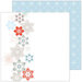 Pinkfresh Studio - Holiday Vibes Collection - Christmas - 12 x 12 Double Sided Paper - Let it Snow