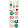 Pinkfresh Studio - Holiday Vibes Collection - Christmas - Epoxy Stickers