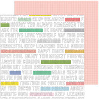 Pinkfresh Studio - Super Cool Collection - 12 X 12 Double Sided Paper - Highlight