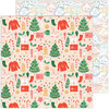 Pinkfresh Studio - Oh What Fun Collection - 12 x 12 Double Sided Paper - Season Of Joy