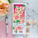 Pinkfresh Studio - Layering Stencils - Slimline - Floral Notes