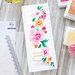 Pinkfresh Studio - Layering Stencils - Slimline - Floral Notes