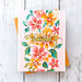 Pinkfresh Studio - Layering Stencils - Seamless Floral Panel