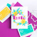 Pinkfresh Studio - Layering Stencils - Daisy Wreath