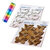 Pinkfresh Studio - Hot Foil Plate, Die and Glimmer Mini Rainbow Stripe Hot Foil Roll - Small Butterflies Bundle