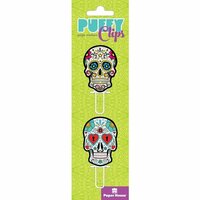 Paper House Productions - Puffy Clips Page Markers - Sugar Skulls