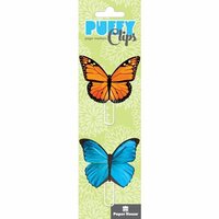 Paper House Productions - Puffy Clips Page Markers - Butterflies