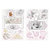 Paper House Productions - Baby Girl Collection - Die Cut Chipboard Pieces - Baby Girl