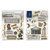 Paper House Productions - Rome Collection - Die Cut Chipboard Pieces - Rome