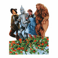 Paper House Productions - Wizard of Oz Collection - Mini Die Cut Piece - Poppy Field of Oz