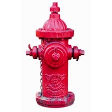 Paper House Productions - Firefighter Collection - Mini Die Cut Piece - Fire Hydrant