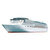 Paper House Productions - Travel Collection - Mini Die Cut Piece - Cruise Ship