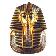 Paper House Productions - Egypt Collection - Mini Die Cut Piece - King Tuts Mask