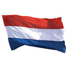 Paper House Productions - Holland Collection - Mini Die Cut Piece - Dutch Flag