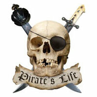 Paper House Productions - Pirate Collection - Mini Die Cut Piece - Pirate Life