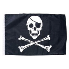 Paper House Productions - Pirate Collection - Mini Die Cut Piece - Jolly Roger
