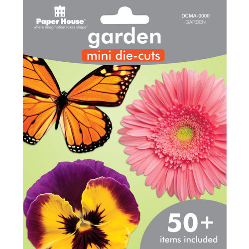 Paper House Productions - Mini Die Cut Pack - Garden