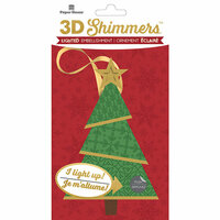 Paper House Productions - Christmas - 3 Dimensional LED Shimmers - Modern Christmas Tree