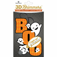 Paper House Productions - Halloween - 3 Dimensional LED Shimmers - Boo