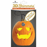 Paper House Productions - Halloween - 3 Dimensional LED Shimmers - Jack Lantern